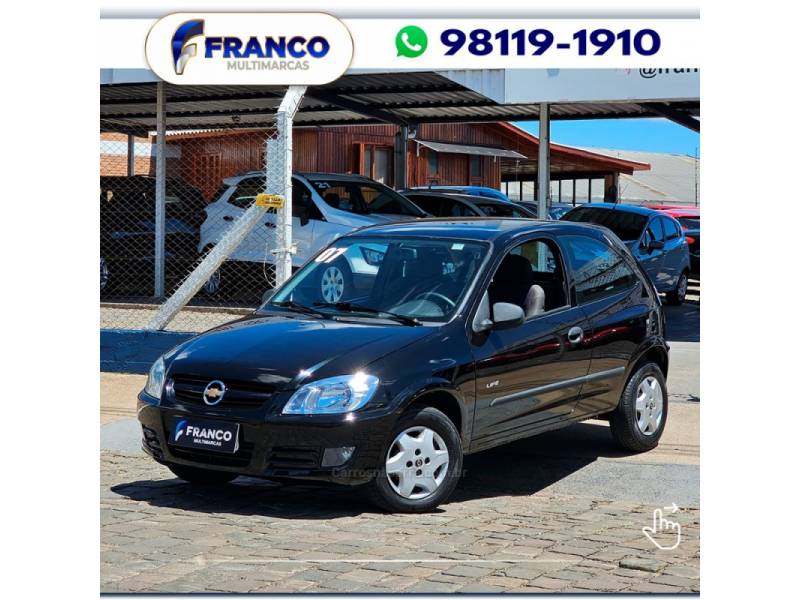 CHEVROLET - CELTA - 2006/2007 - Preta - Sob Consulta