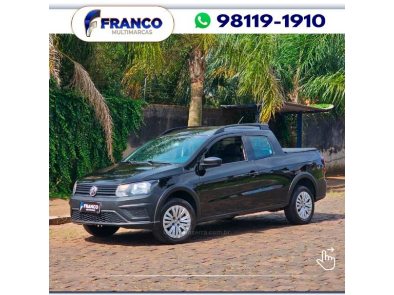 VOLKSWAGEN - SAVEIRO - 2019/2020 - Preta - Sob Consulta