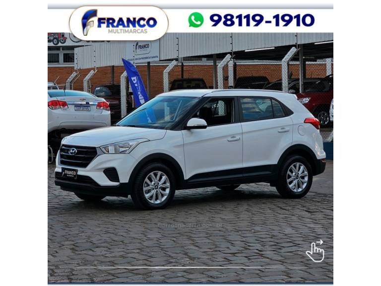 HYUNDAI - CRETA - 2020/2021 - Branca - Sob Consulta