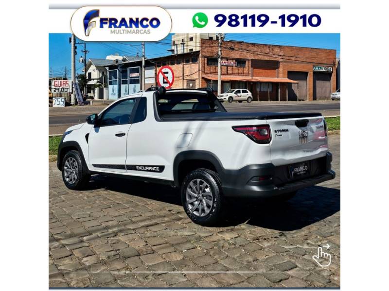 FIAT - STRADA - 2021/2021 - Branca - Sob Consulta