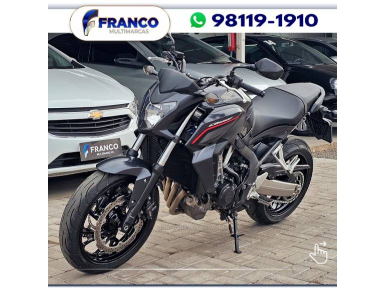 HONDA - CB 650 - 2015/2016 - Cinza - Sob Consulta