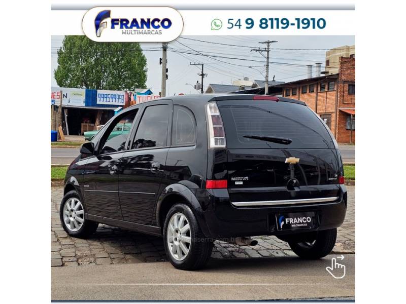 CHEVROLET - MERIVA - 2011/2011 - Preta - Sob Consulta