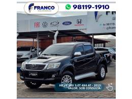 TOYOTA - HILUX - 2013/2013 - Preta - Sob Consulta