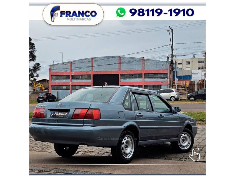 VOLKSWAGEN - SANTANA - 2000/2001 - Cinza - Sob Consulta