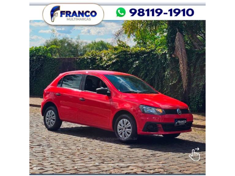 VOLKSWAGEN - GOL - 2016/2017 - Vermelha - Sob Consulta