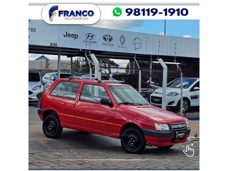 FIAT - UNO - 2013/2013 - Vermelha - Sob Consulta