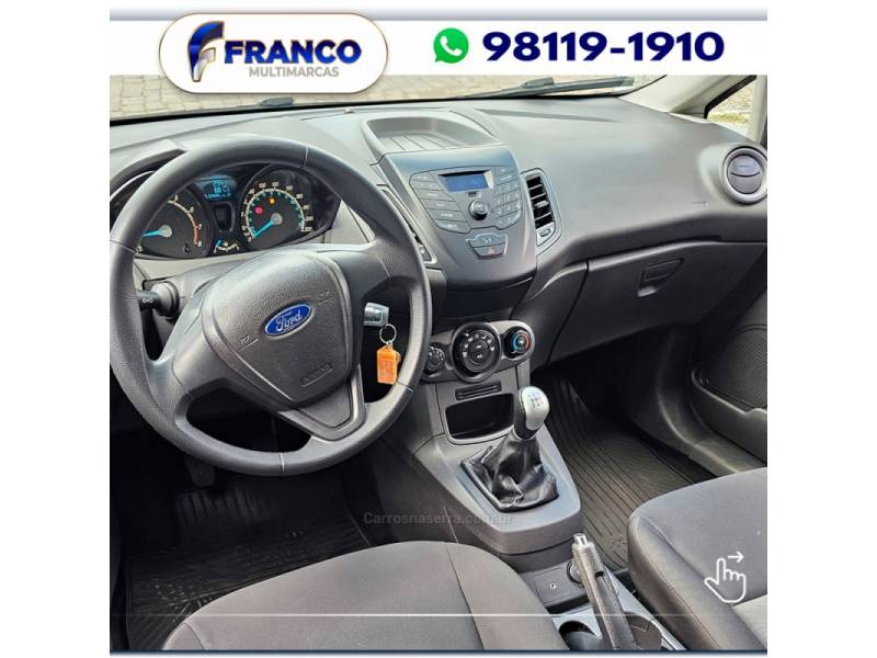 FORD - FIESTA - 2013/2014 - Preta - Sob Consulta