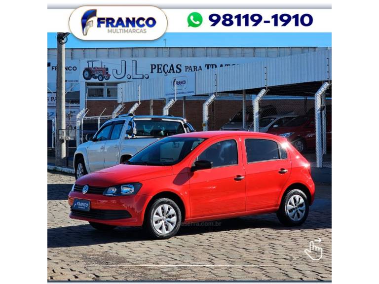 VOLKSWAGEN - GOL - 2015/2016 - Vermelha - Sob Consulta