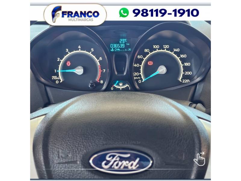 FORD - FIESTA - 2018/2019 - Branca - Sob Consulta