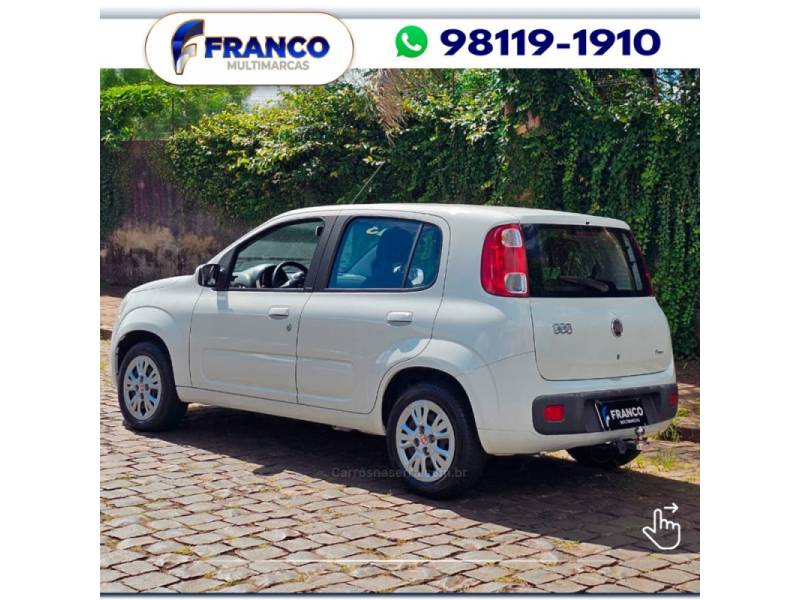 FIAT - UNO - 2012/2013 - Branca - Sob Consulta
