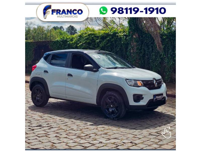 RENAULT - KWID - 2019/2019 - Branca - Sob Consulta