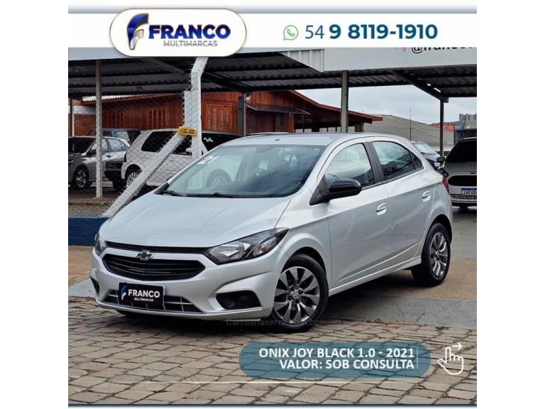 CHEVROLET - ONIX - 2020/2021 - Prata - Sob Consulta