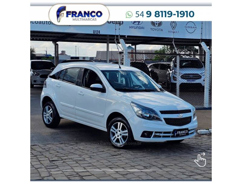 CHEVROLET - AGILE - 2012/2013 - Branca - Sob Consulta