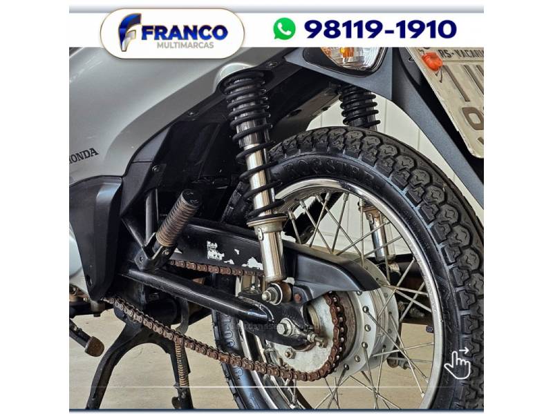 HONDA - BIZ 125 - 2012/2012 - Prata - Sob Consulta