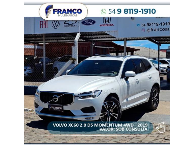 VOLVO - XC60 - 2019/2019 - Branca - Sob Consulta