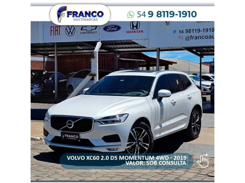 VOLVO - XC60 - 2019/2019 - Branca - Sob Consulta