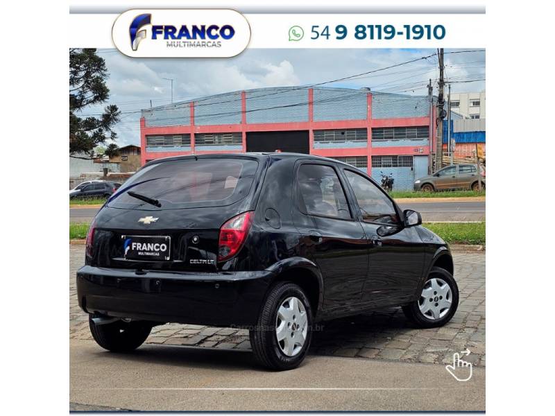 CHEVROLET - CELTA - 2014/2015 - Preta - Sob Consulta