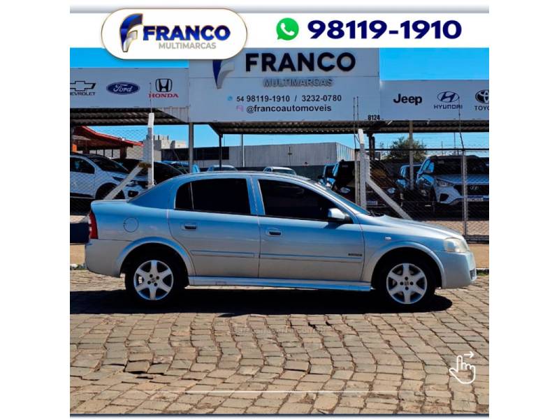 CHEVROLET - ASTRA - 2008/2009 - Prata - Sob Consulta