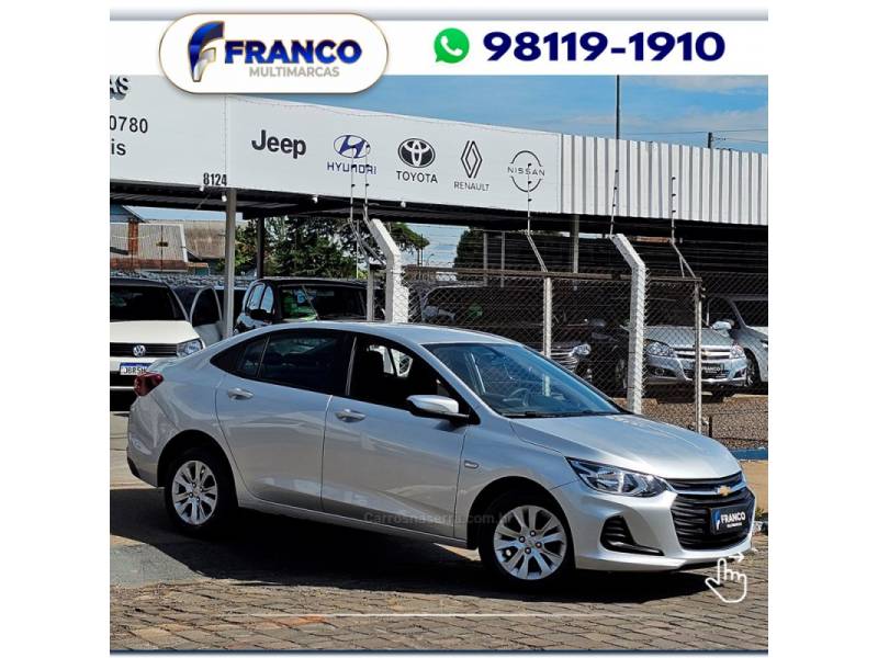 CHEVROLET - ONIX - 2022/2023 - Prata - Sob Consulta