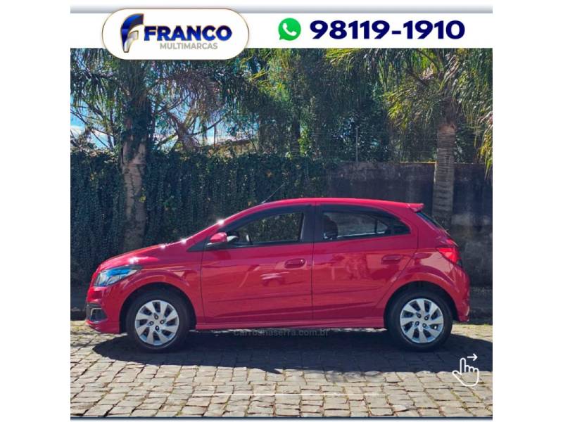 CHEVROLET - ONIX - 2014/2015 - Vermelha - Sob Consulta