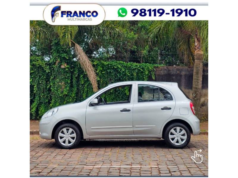 NISSAN - MARCH - 2012/2013 - Prata - Sob Consulta