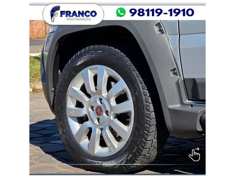 FIAT - STRADA - 2014/2015 - Prata - Sob Consulta