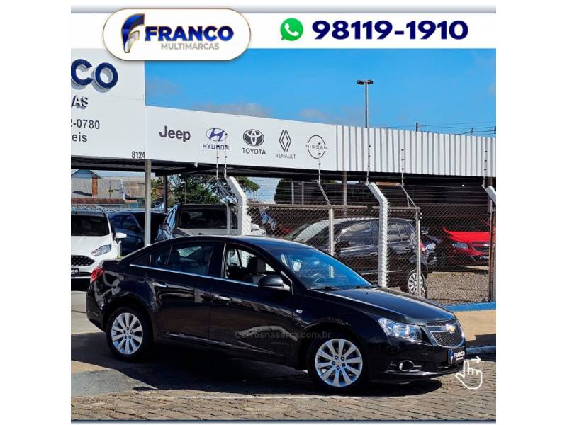 CHEVROLET - CRUZE - 2012/2012 - Preta - Sob Consulta