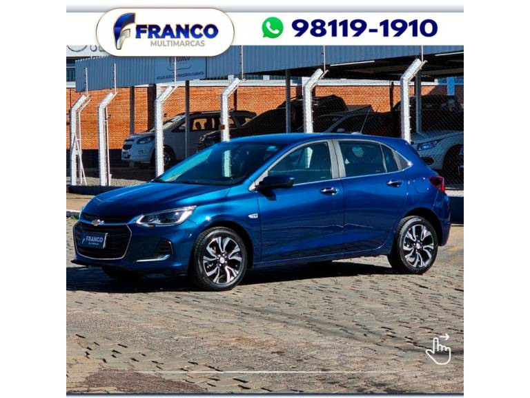 CHEVROLET - ONIX - 2022/2023 - Azul - Sob Consulta