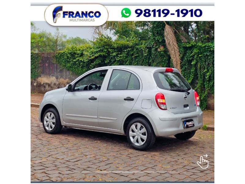 NISSAN - MARCH - 2012/2013 - Prata - Sob Consulta