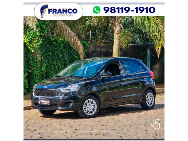 FORD - KA - 2017/2018 - Preta - Sob Consulta