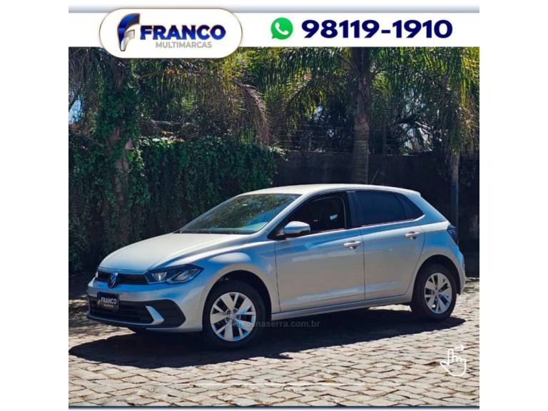 VOLKSWAGEN - POLO - 2024/2025 - Prata - Sob Consulta