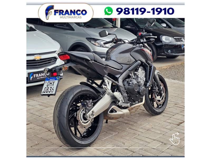 HONDA - CB 650 - 2015/2016 - Cinza - Sob Consulta