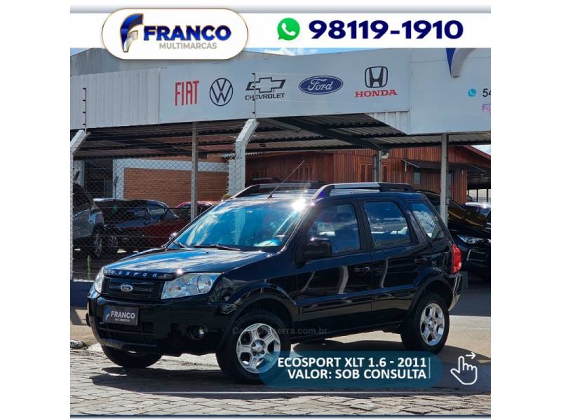 FORD - ECOSPORT - 2011/2011 - Preta - Sob Consulta