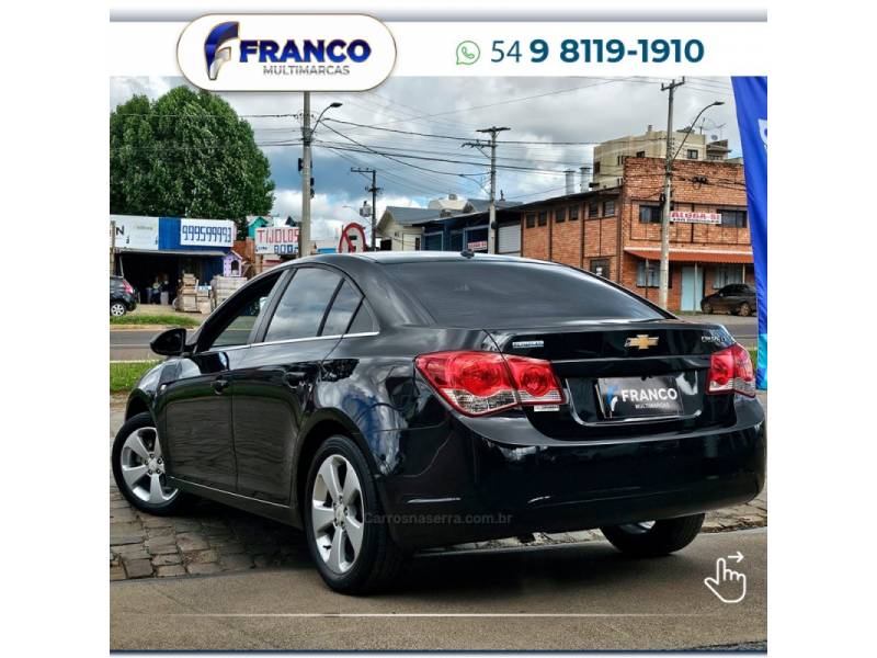 CHEVROLET - CRUZE - 2011/2012 - Preta - Sob Consulta