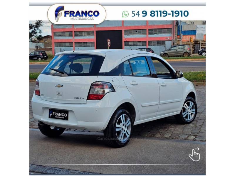 CHEVROLET - AGILE - 2012/2013 - Branca - Sob Consulta