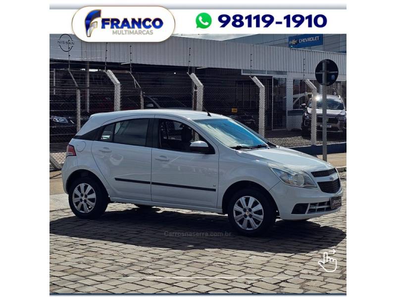 CHEVROLET - AGILE - 2010/2011 - Branca - Sob Consulta
