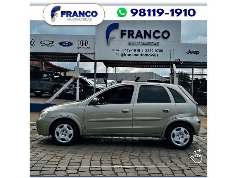 CHEVROLET - CORSA - 2009/2012 - Bege - Sob Consulta