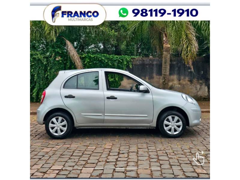 NISSAN - MARCH - 2012/2013 - Prata - Sob Consulta