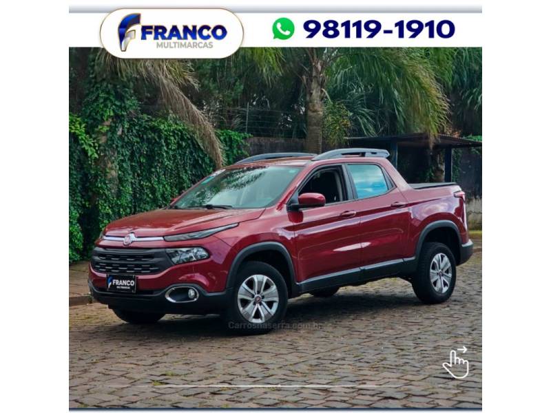 FIAT - TORO - 2018/2019 - Vermelha - Sob Consulta