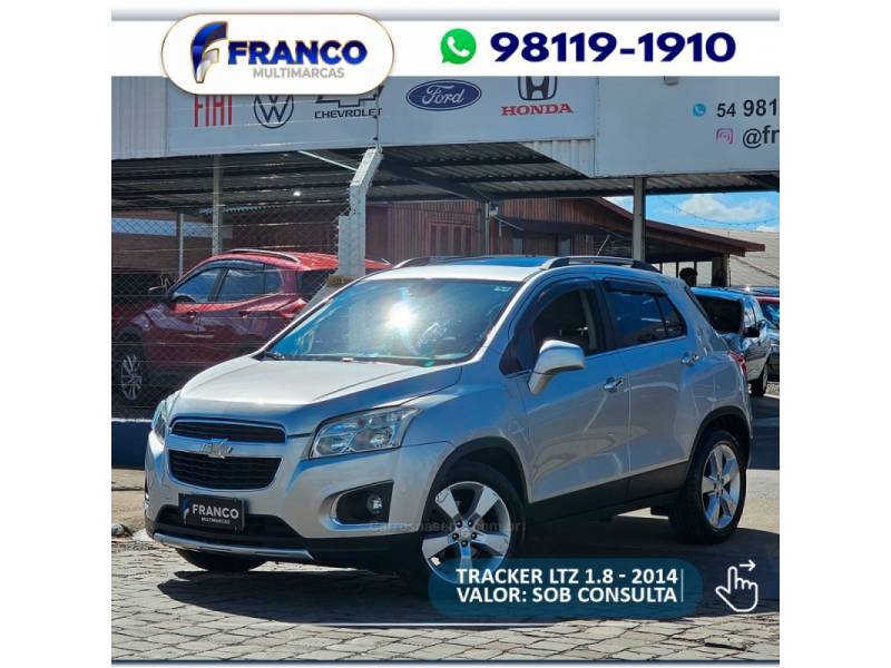 CHEVROLET - TRACKER - 2014/2014 - Prata - Sob Consulta