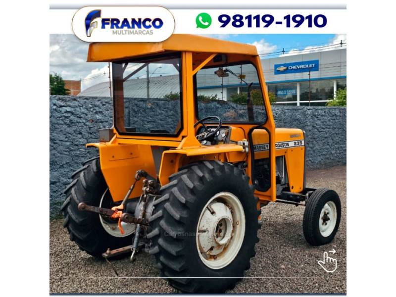 MASSEY FERGUSON - TRATOR 235 - 1989/1989 - Amarela - R$ 49.900,00