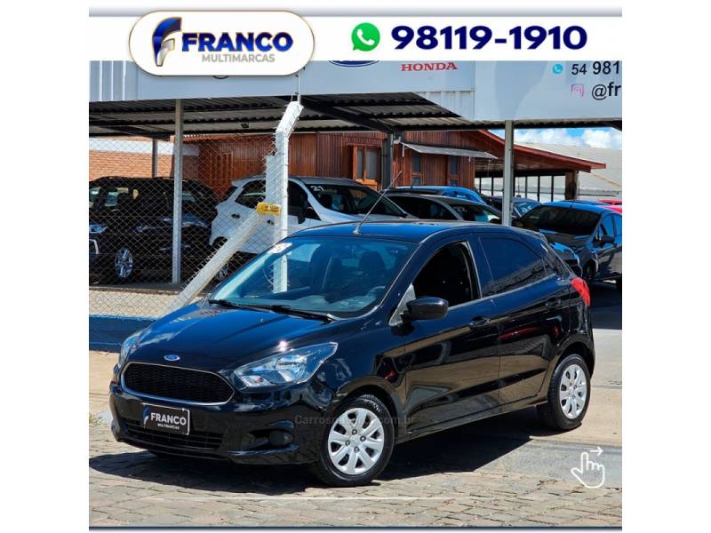 FORD - KA - 2017/2018 - Preta - Sob Consulta