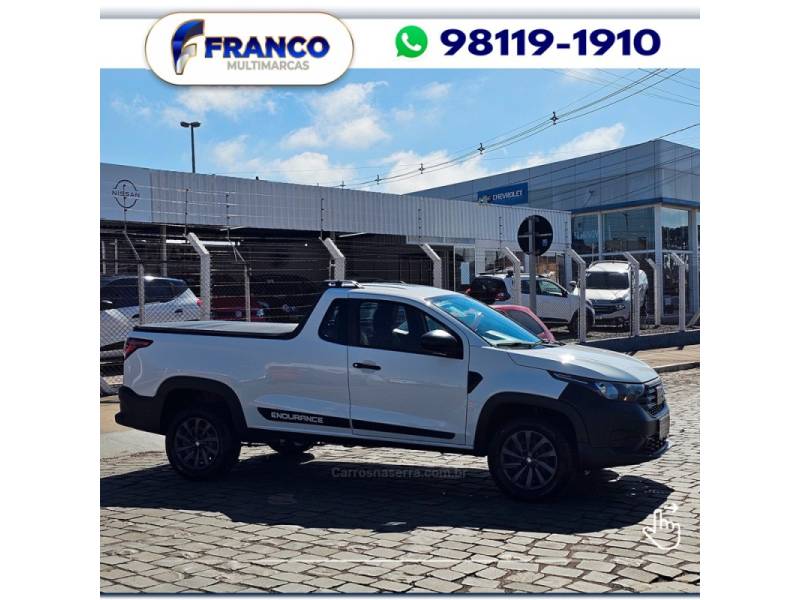 FIAT - STRADA - 2021/2021 - Branca - Sob Consulta