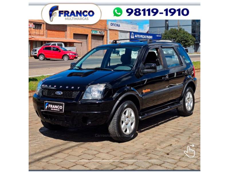 FORD - ECOSPORT - 2006/2007 - Preta - Sob Consulta