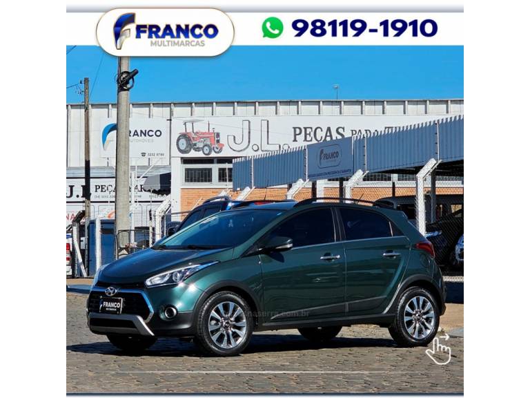 HYUNDAI - HB20X - 2016/2017 - Verde - Sob Consulta