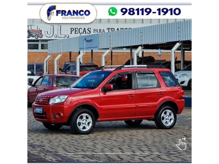 FORD - ECOSPORT - 2011/2012 - Vermelha - Sob Consulta