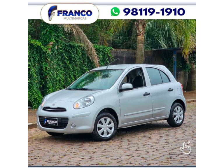 NISSAN - MARCH - 2012/2013 - Prata - Sob Consulta