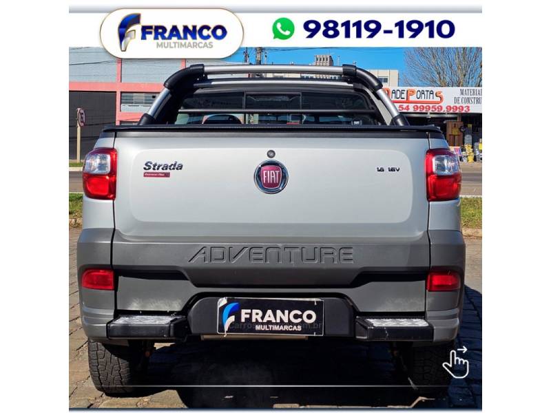 FIAT - STRADA - 2014/2015 - Prata - Sob Consulta