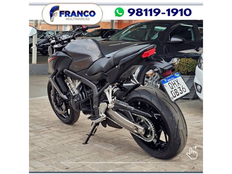 HONDA - CB 650 - 2015/2016 - Cinza - Sob Consulta
