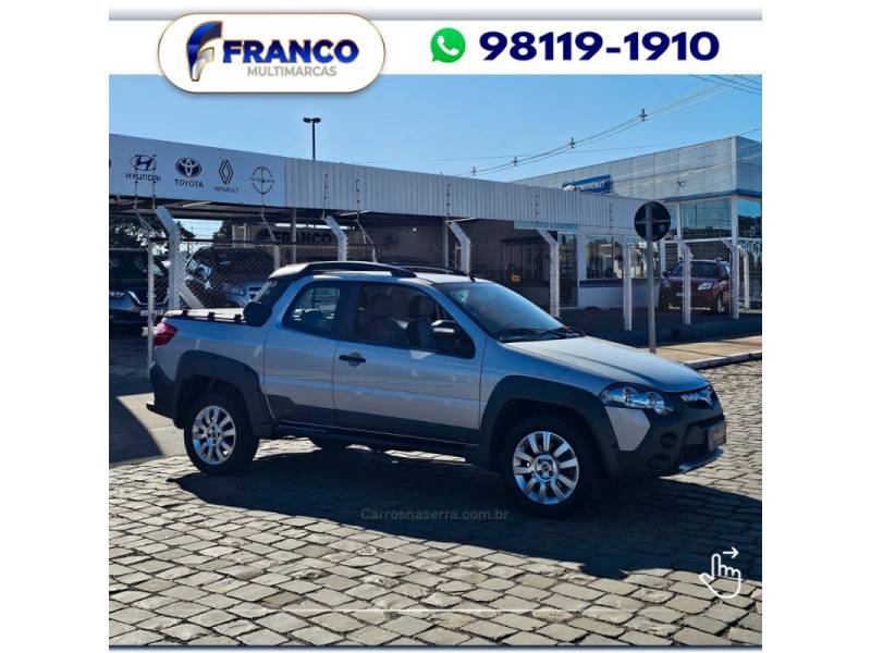 FIAT - STRADA - 2014/2015 - Prata - Sob Consulta